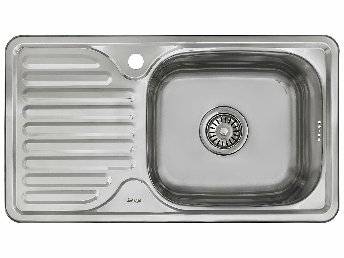 Мойка врезная 764218/0,6 1Ч1К (правая)